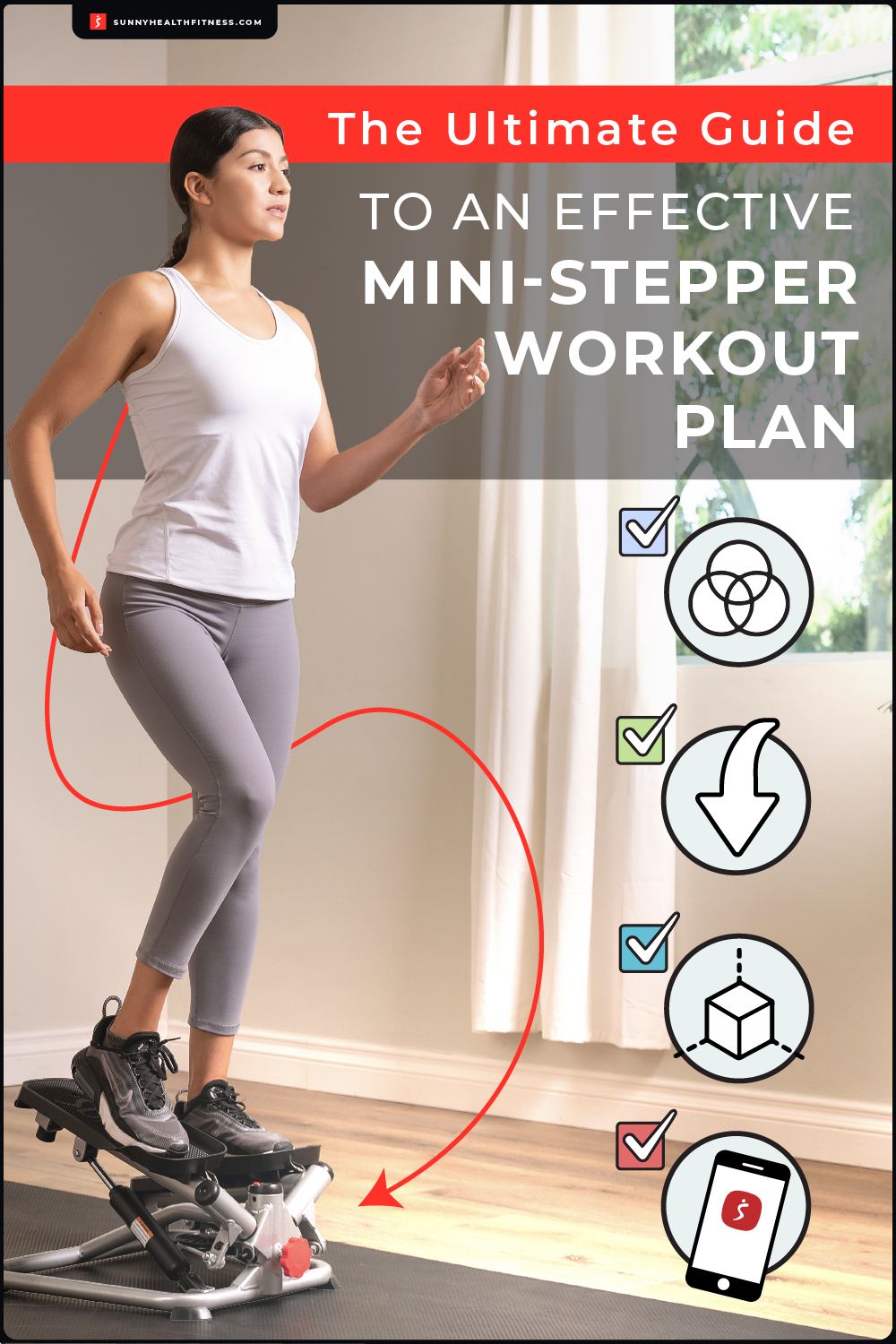 Mini-Stepper Workout Plan Infographic