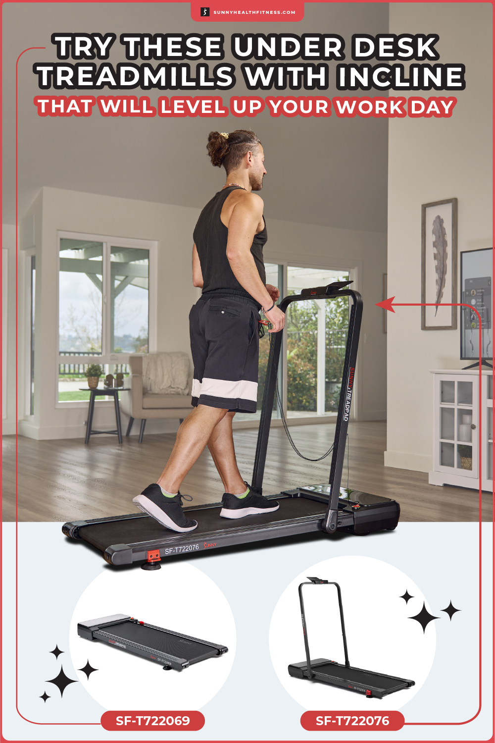 Under Desk Treadmills With Incline Infographic
