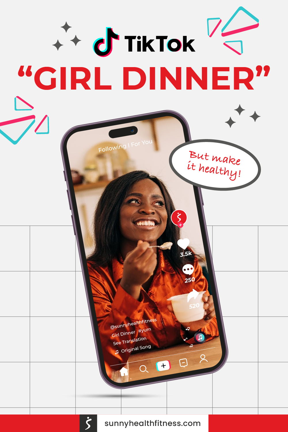 Girl Dinner Infographic