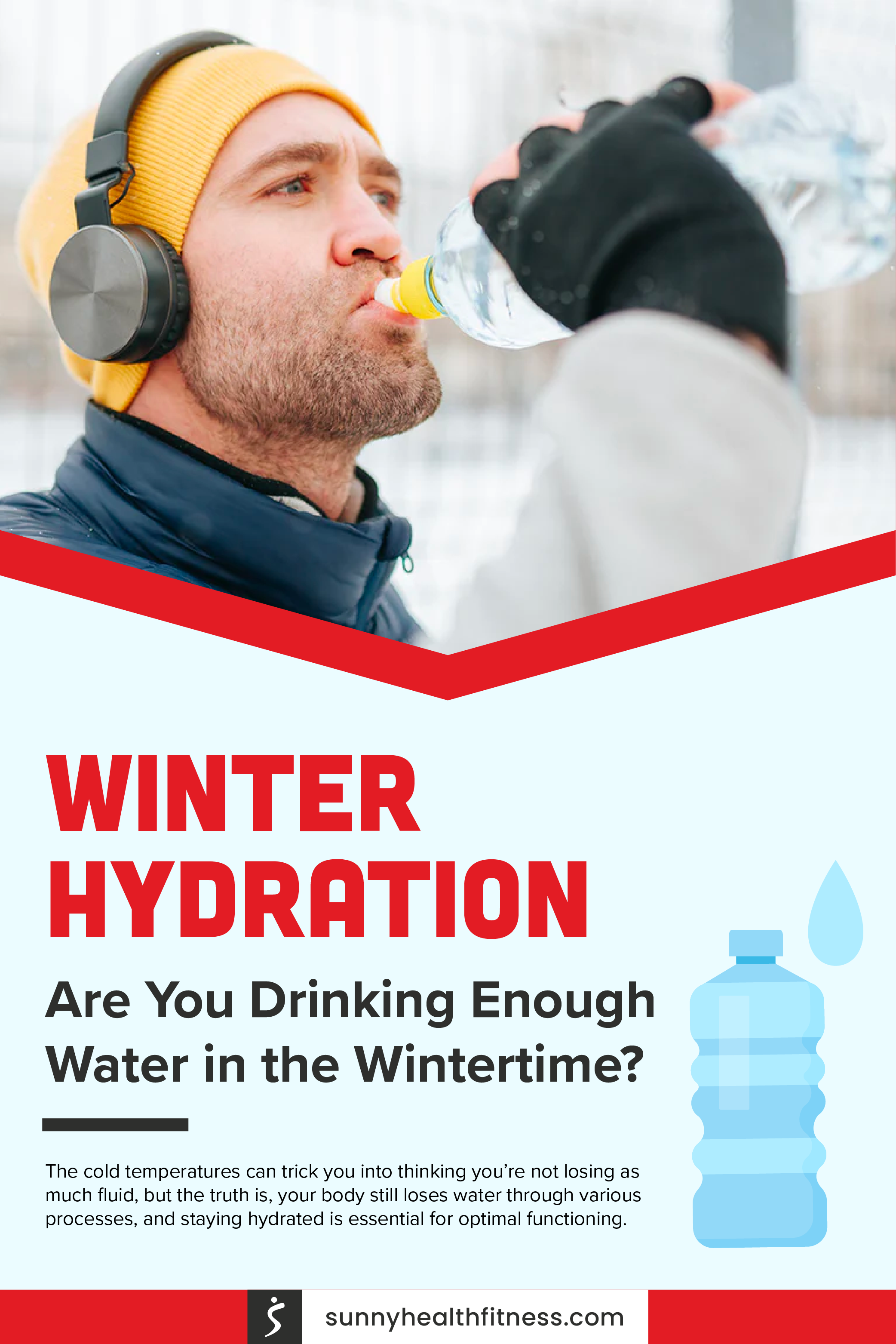 Winter Hydration Infographic