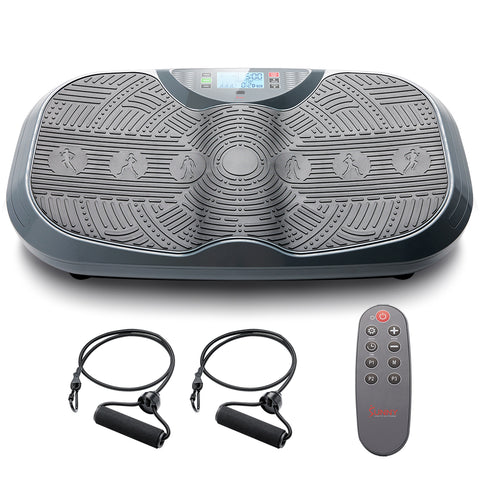 Vibration Plate Platform, Full Body Exercise Machine w/ 5 Resistance B –  Best Choice Products