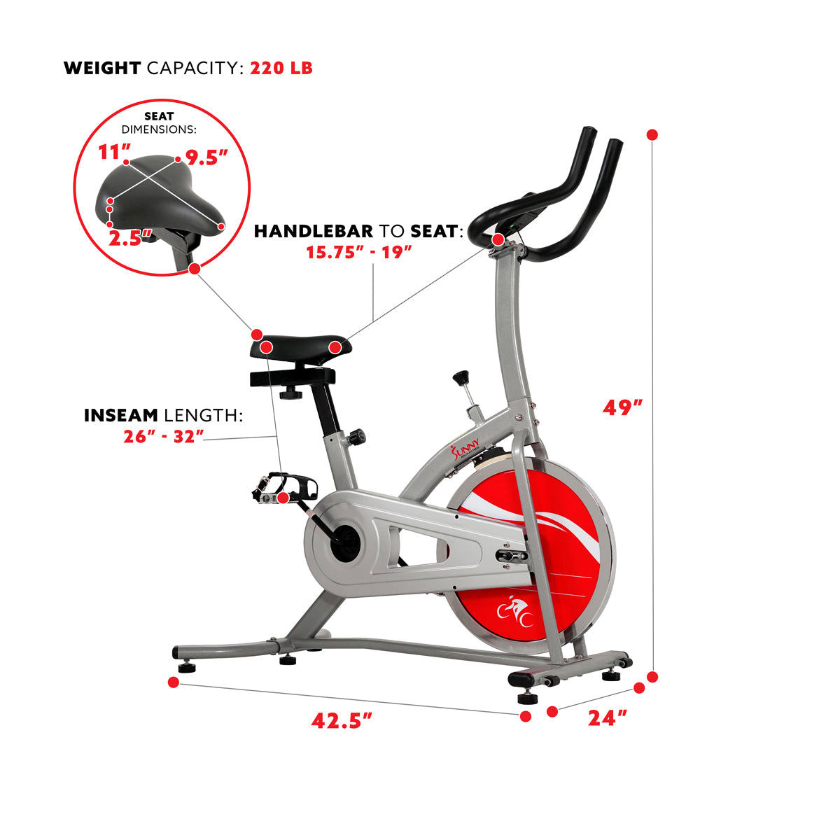 an exercise bike