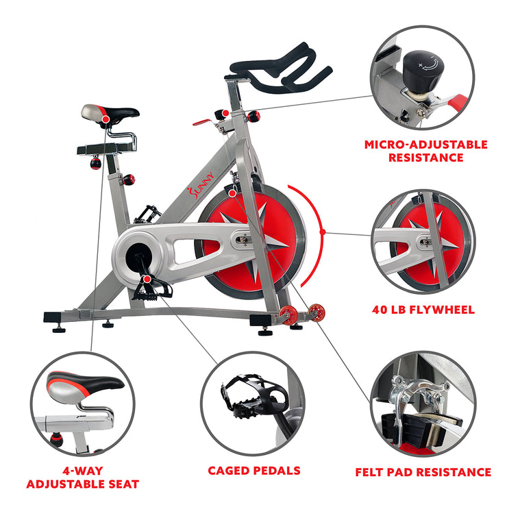 sunny spin bike parts