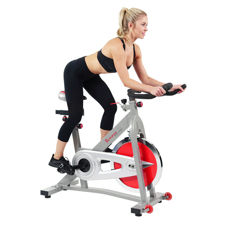 sunny health & fitness indoor cycle exercise bikes