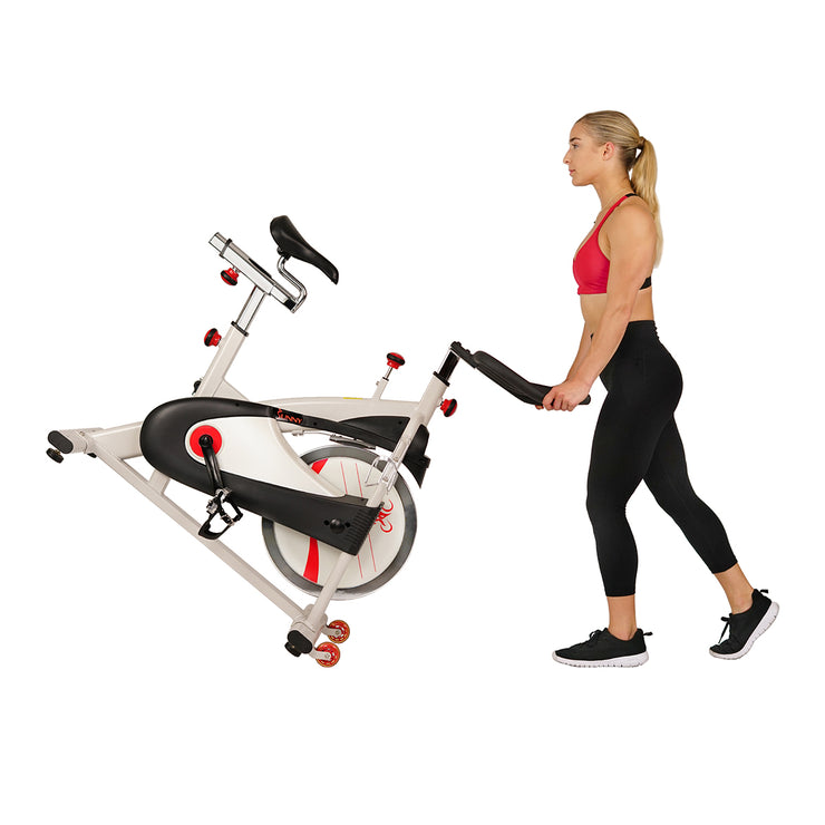 sunny health & fitness belt drive indoor cycling bike