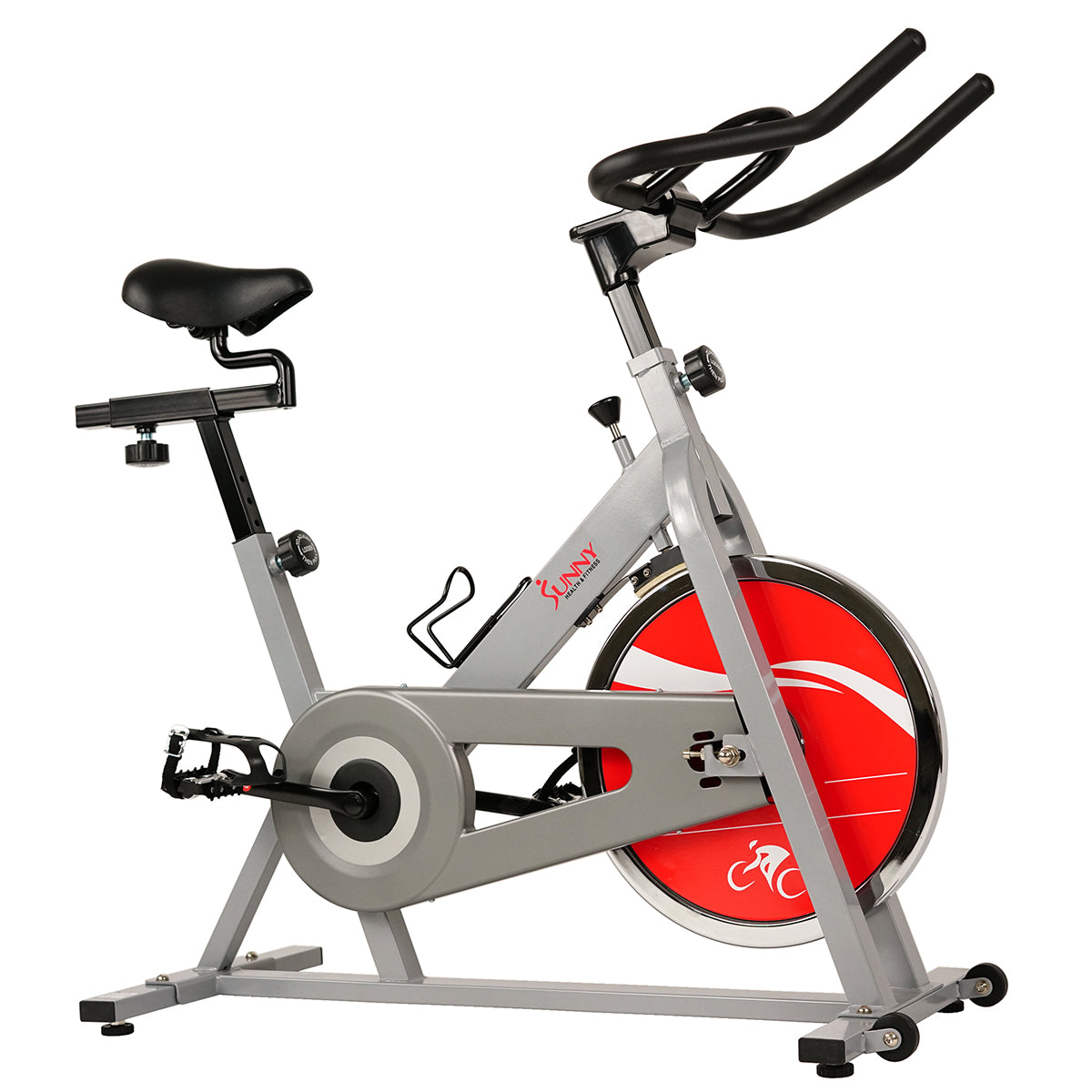 sunny health and fitness indoor cycling exercise bike