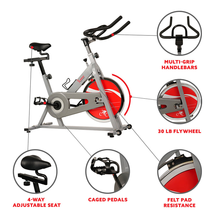 chain drive indoor cycling trainer exercise bike