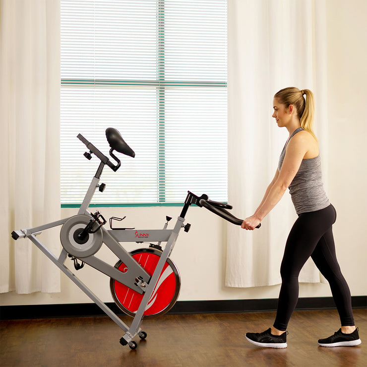 sunny health & fitness chain drive indoor cycling exercise bike stores