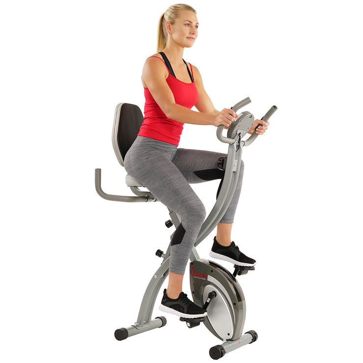 sunny folding exercise bike