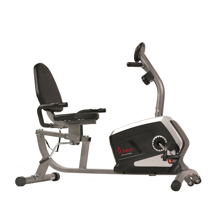 sunny magnetic recumbent bike