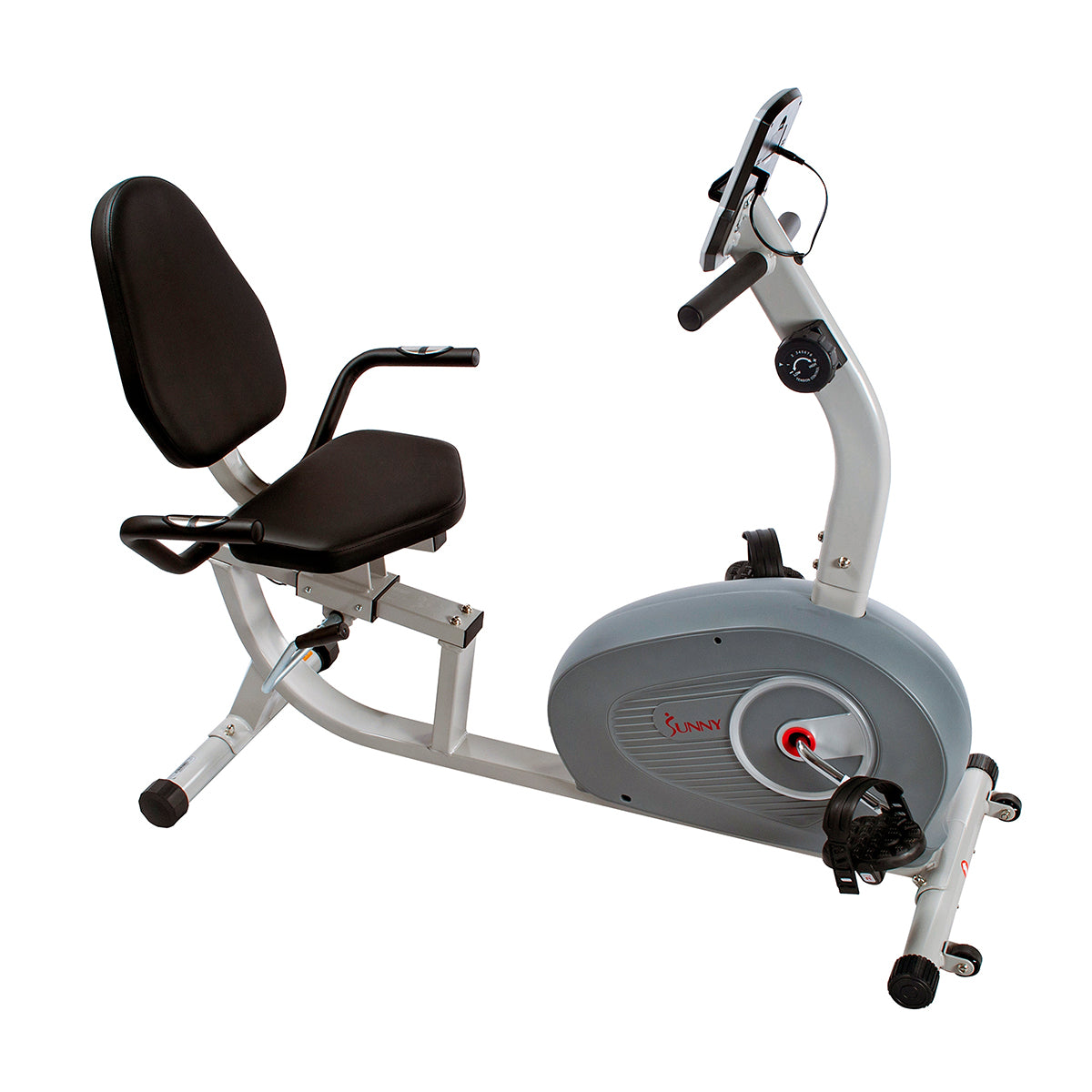 sunny magnetic recumbent bike