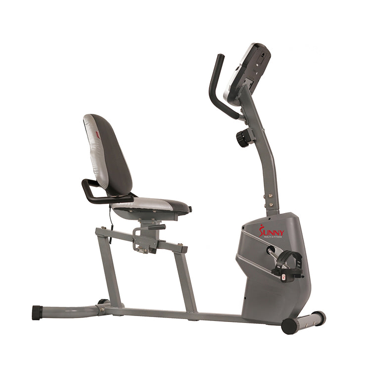 magnetic recumbent exercise bike