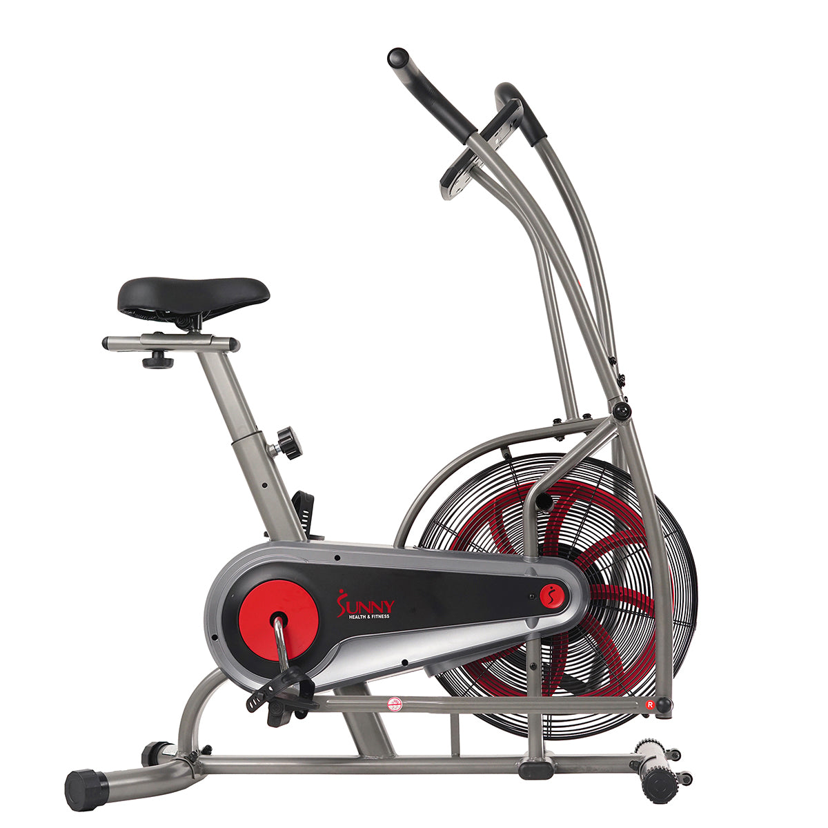 sunny health and fitness recumbent bike with arm exerciser