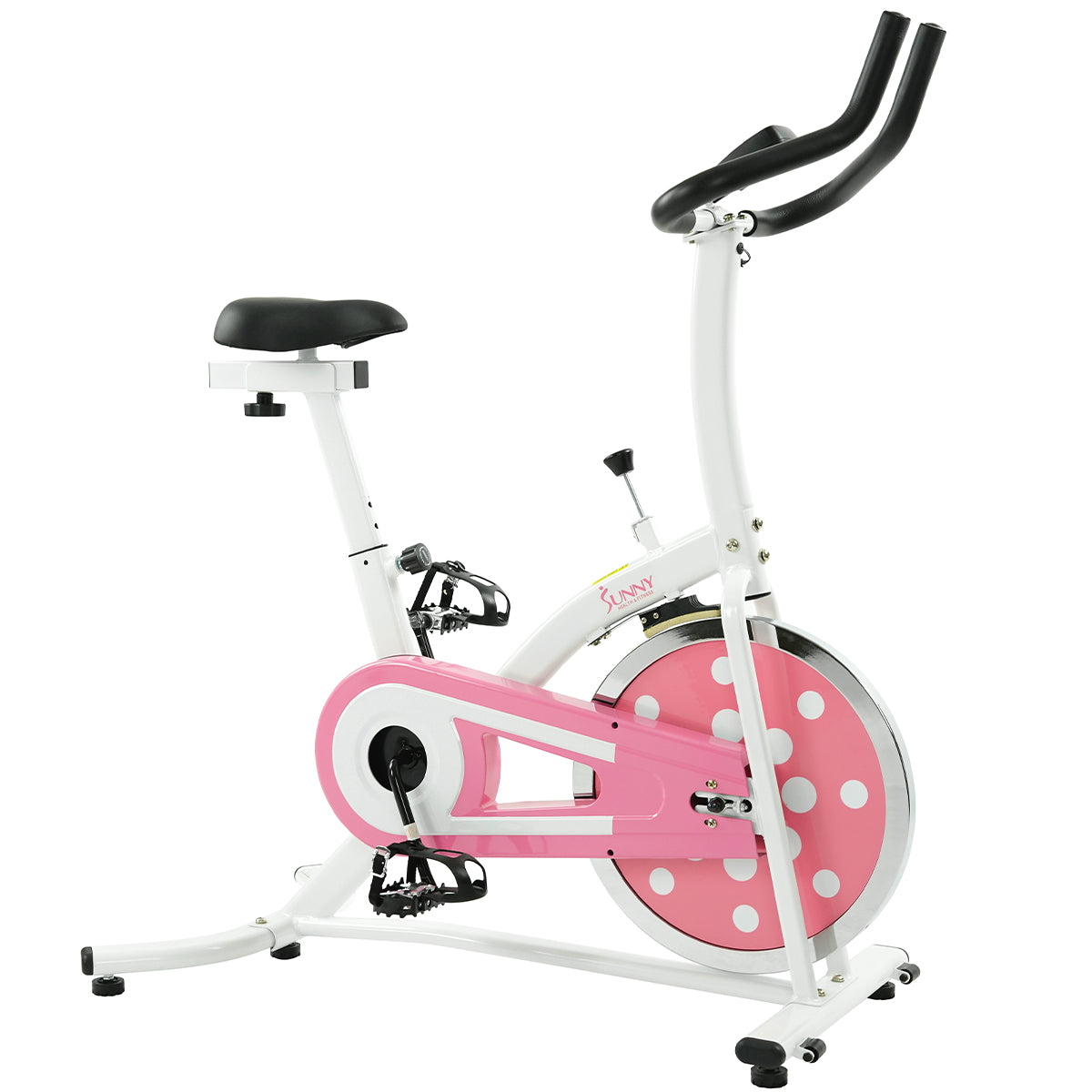 sunny health & fitness indoor cycling exercise bike