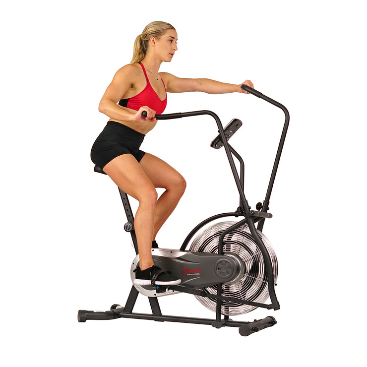 exercise bike with handles that move