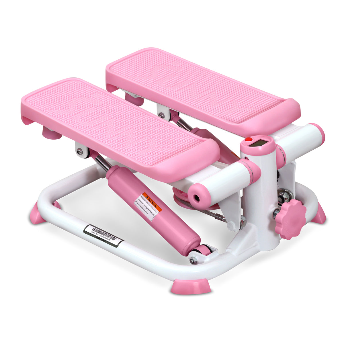 Pink Adjustable Twist Stepper Step - Sunny Health & Fitness