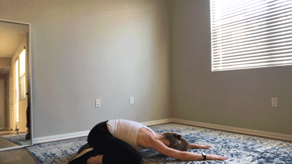 Child’s Pose to Back Extension