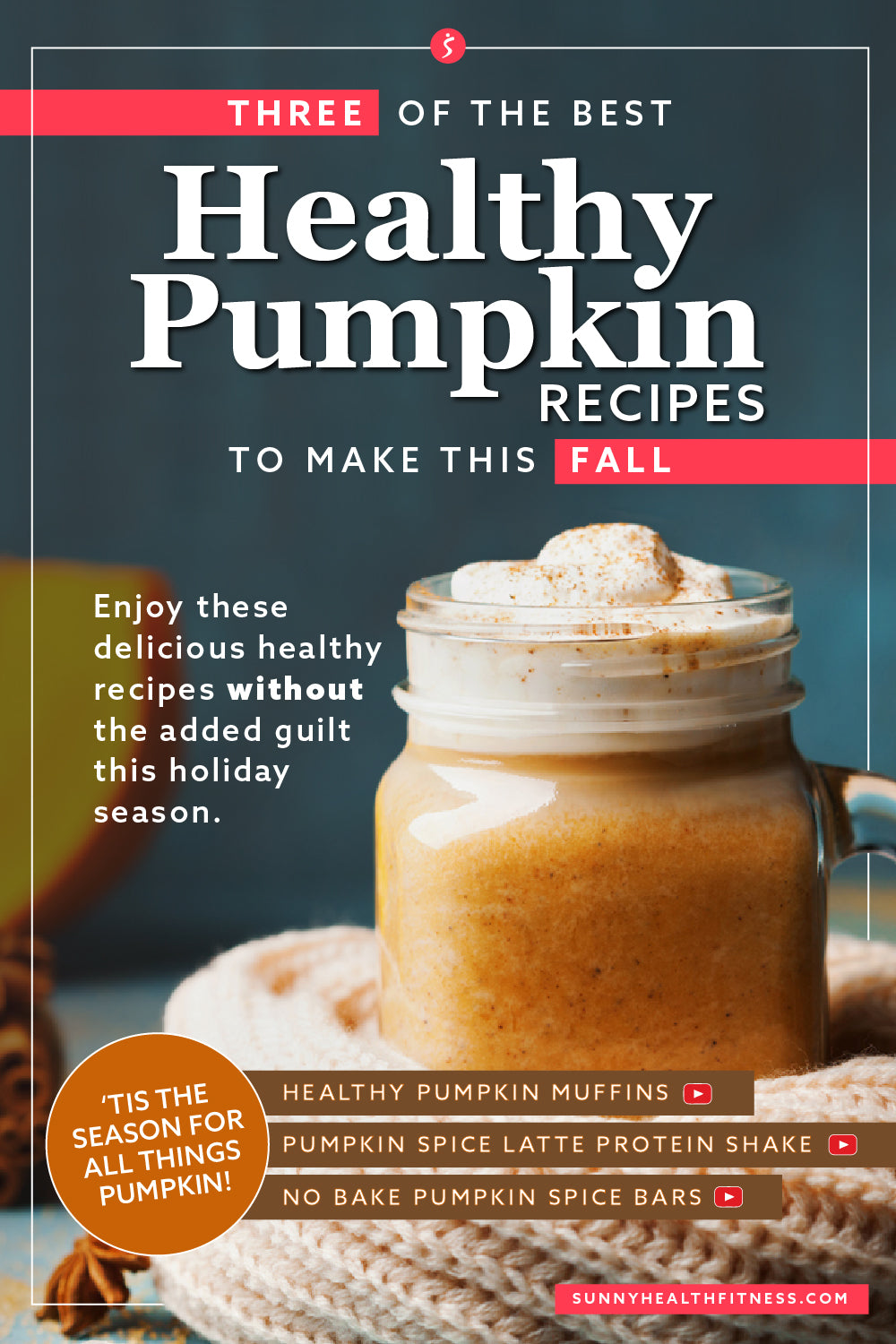3 Fall Recipes Infographic