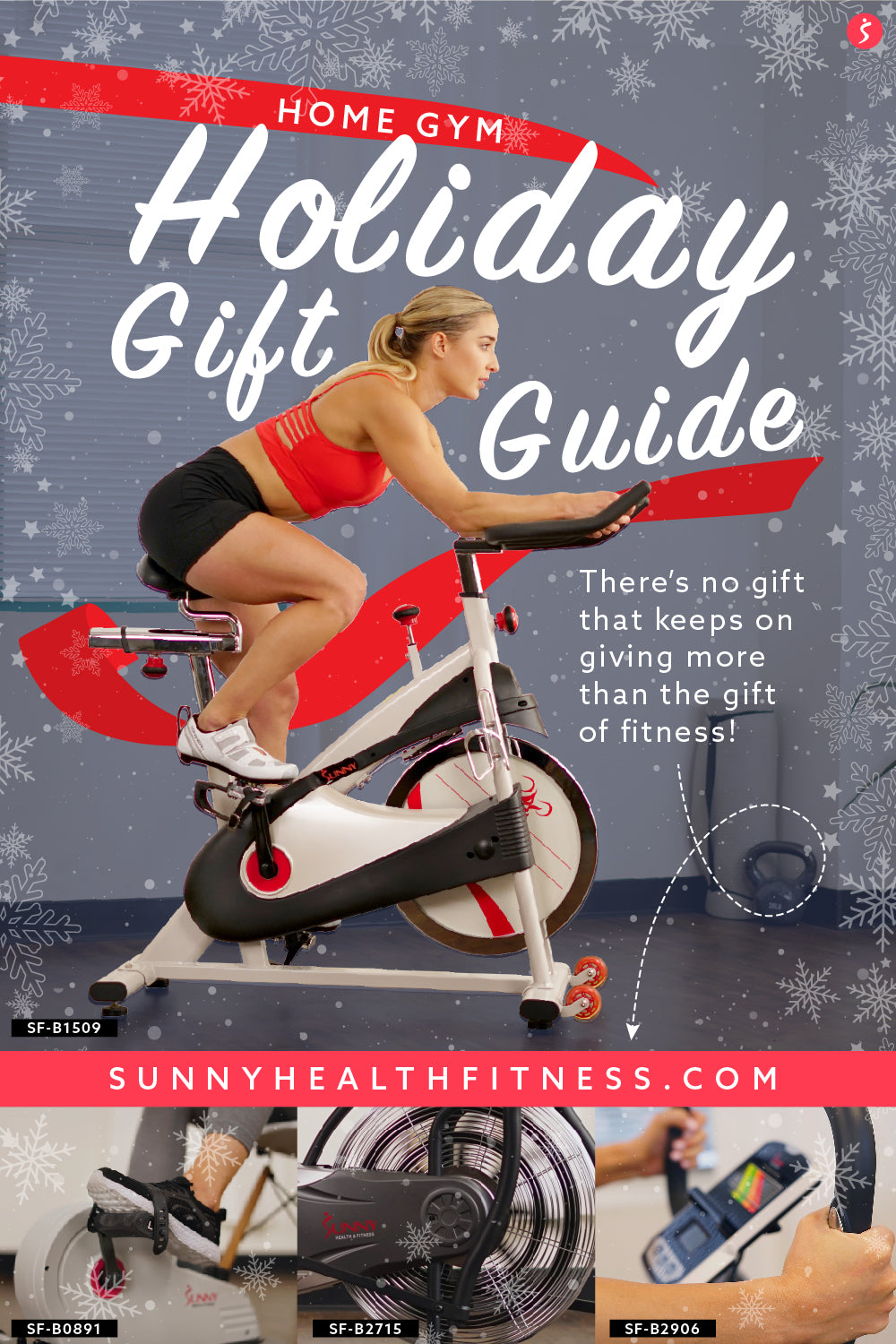 Home Gym Holiday Gift Guide Infographic