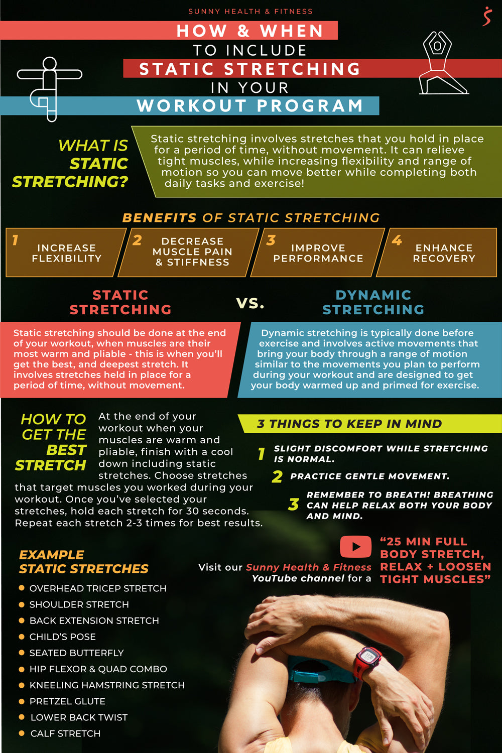 How and When to Include Static Stretching in Your Workout Program