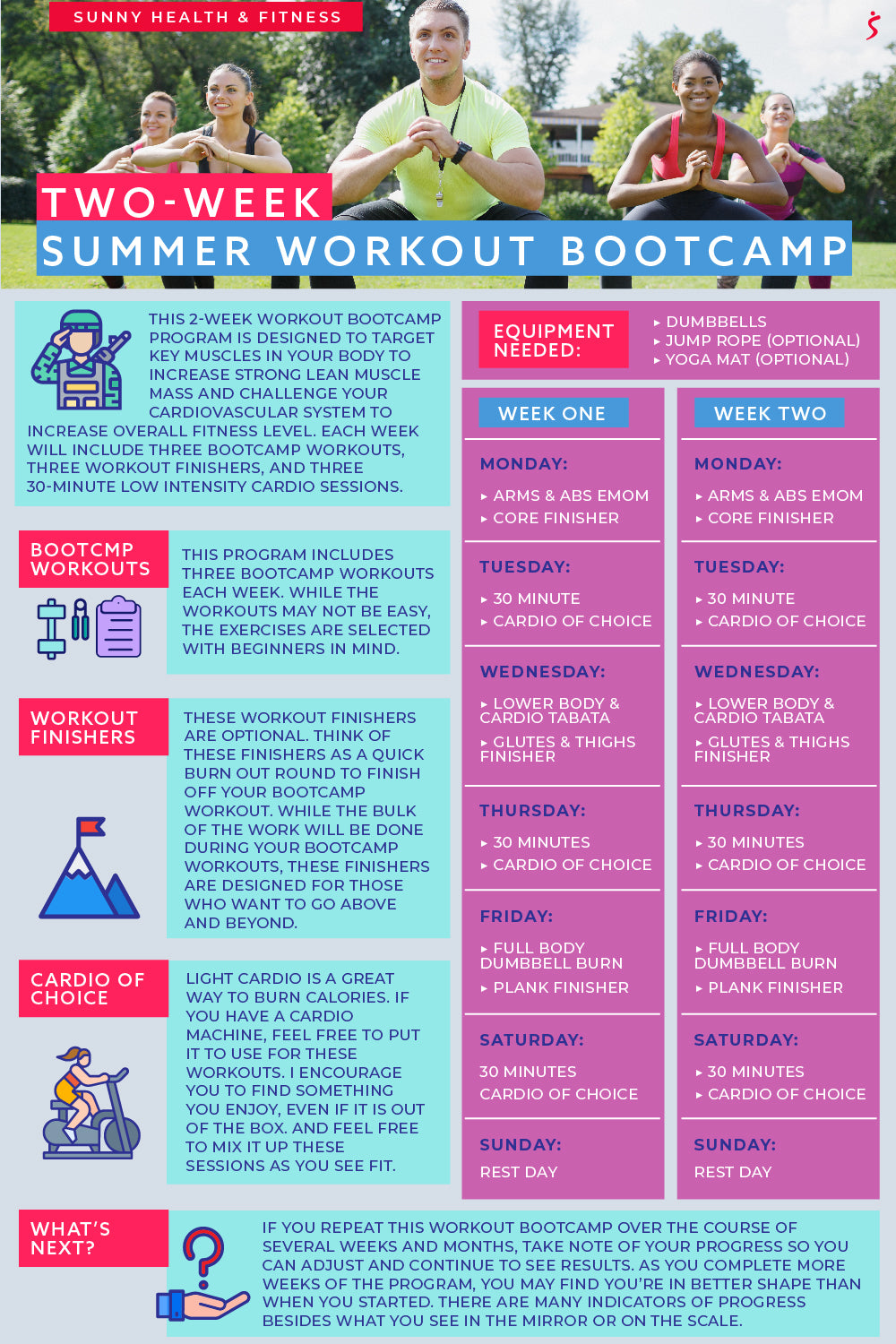 Effective Full-Body Bootcamp Workout Routine!