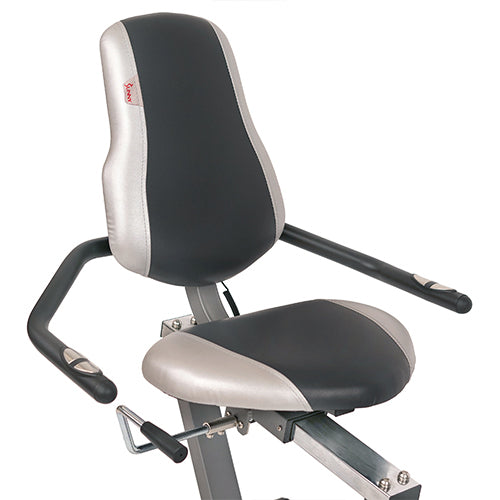 sunny cross training magnetic recumbent bike