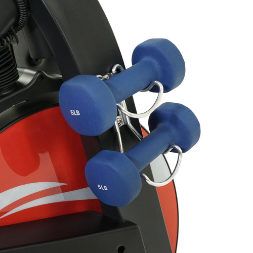 dumbbell holder for spin bike