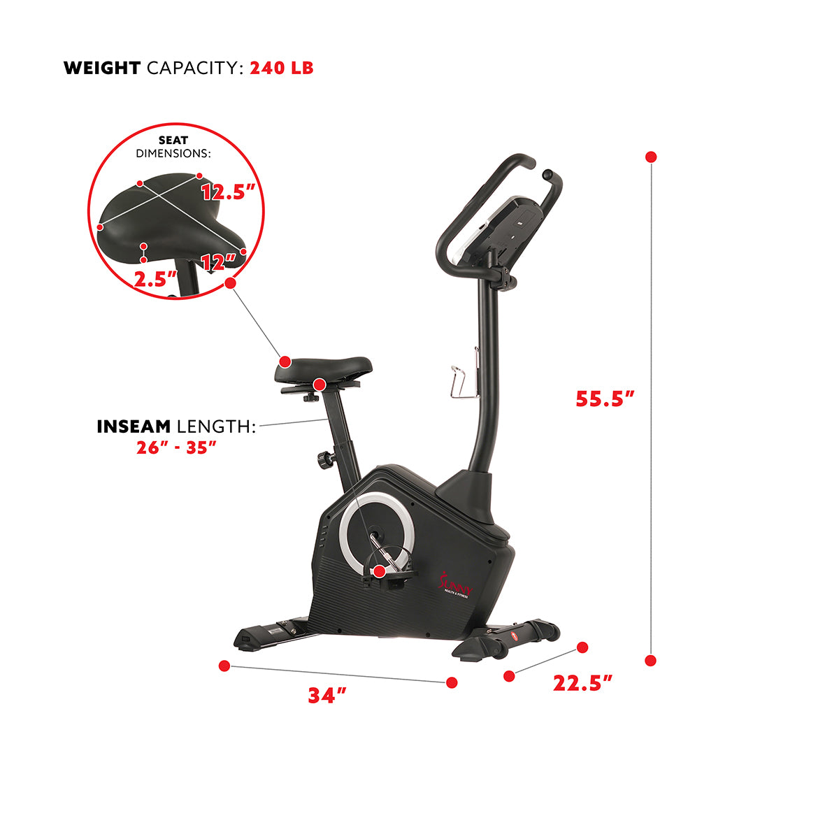 exercise bike monitor