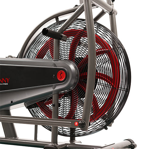 sunny-health-fitness-bikes-motion-air-bike-fan-exercise-bike-unlimited-resistance-tablet-holder-SF-B2916-fanwheel