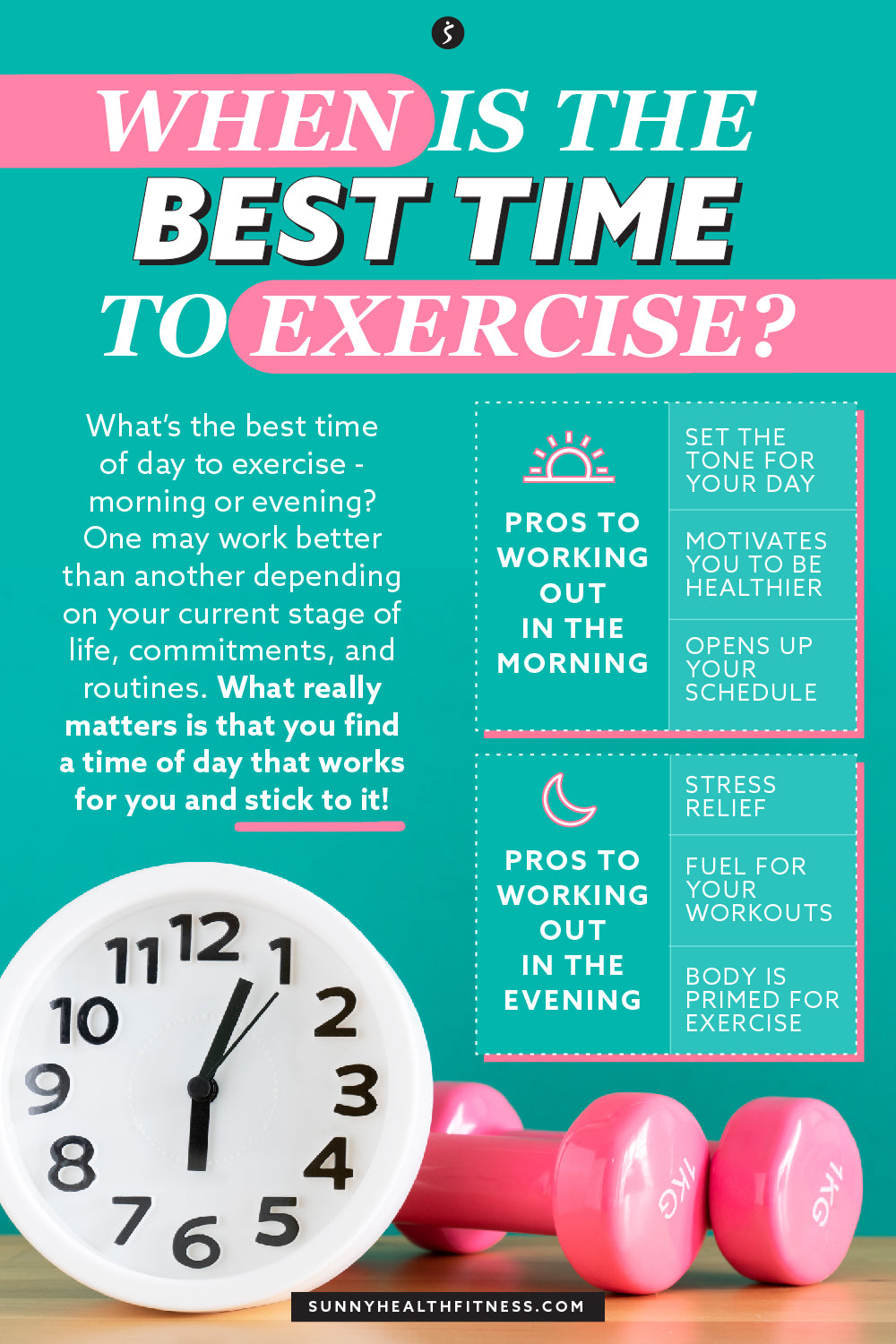Best time of day to exercise seems to be different for men and women