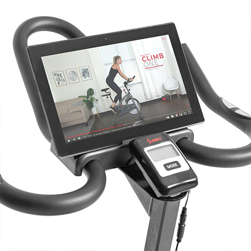 sunny-health-fitness-bikes-endurance-belt-drive-magnetic-indoor-exercise-cycle-bike-SF-B1877-device-holder