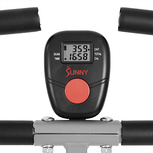 sunny-health-fitness-rowers-upright-row-n-ride-rowing-machine-NO.077-Monitor