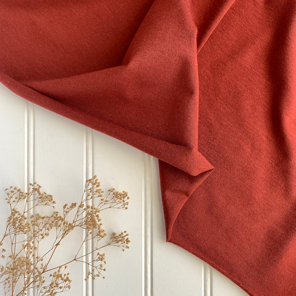 Cotton Modal Jersey Knit - Copper – Maker's Fabric