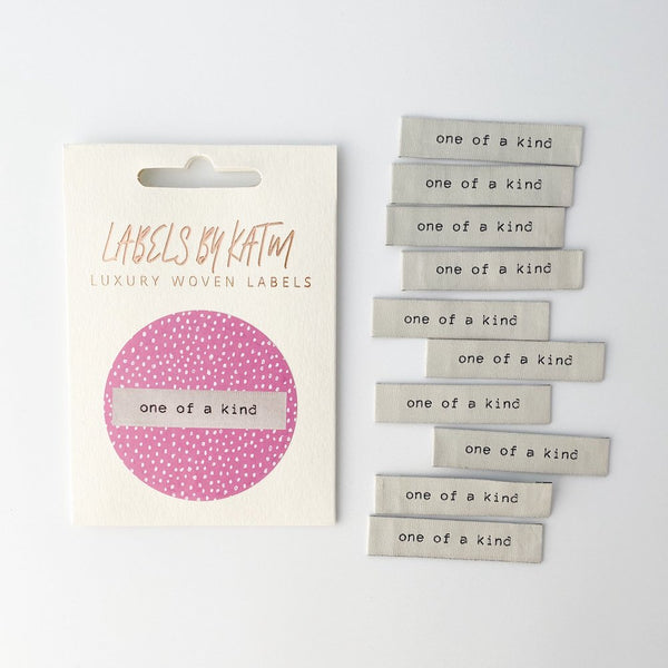 Kylie and the Machine - Rainbow Mini Hands Woven Sewing Labels