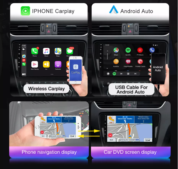 Toyota Kluger | wireless carplay | android auto | lasbuy