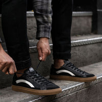 Men's Saga One Gum Sole Sneaker In Black - Nothing New®