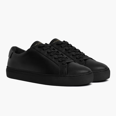 Men's Unoriginal Upcycled Leather Sneaker In Black - Nothing New®