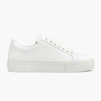 Women's Nova Upcycled Leather Sneaker In White - Nothing New®