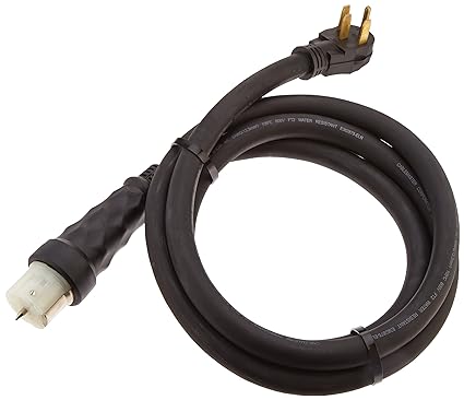 Generac 25 Ft. 50 Amp Generator Cord With Nema 1450 Male And Locking Cs6364 Female