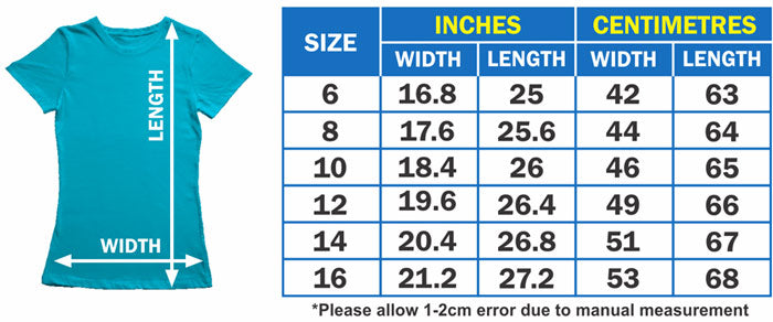 size-chart-ladies