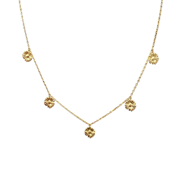 The Posy Necklace (Yellow Gold)