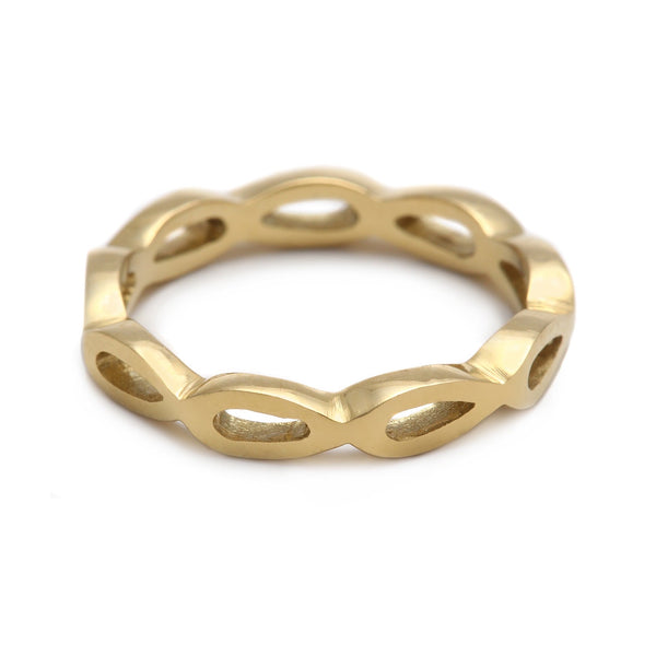 Petal Yellow Gold Ring