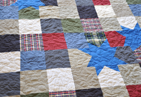 LeeAnn's Memory Quilt - Quilted Thimble Cottage
