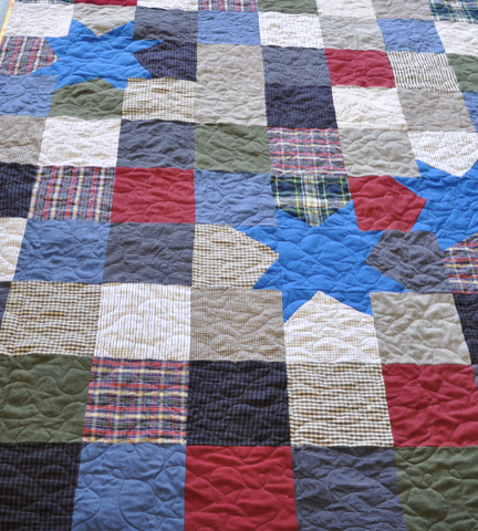 LeeAnn's Memory Quilt - Quilted Thimble Cottage