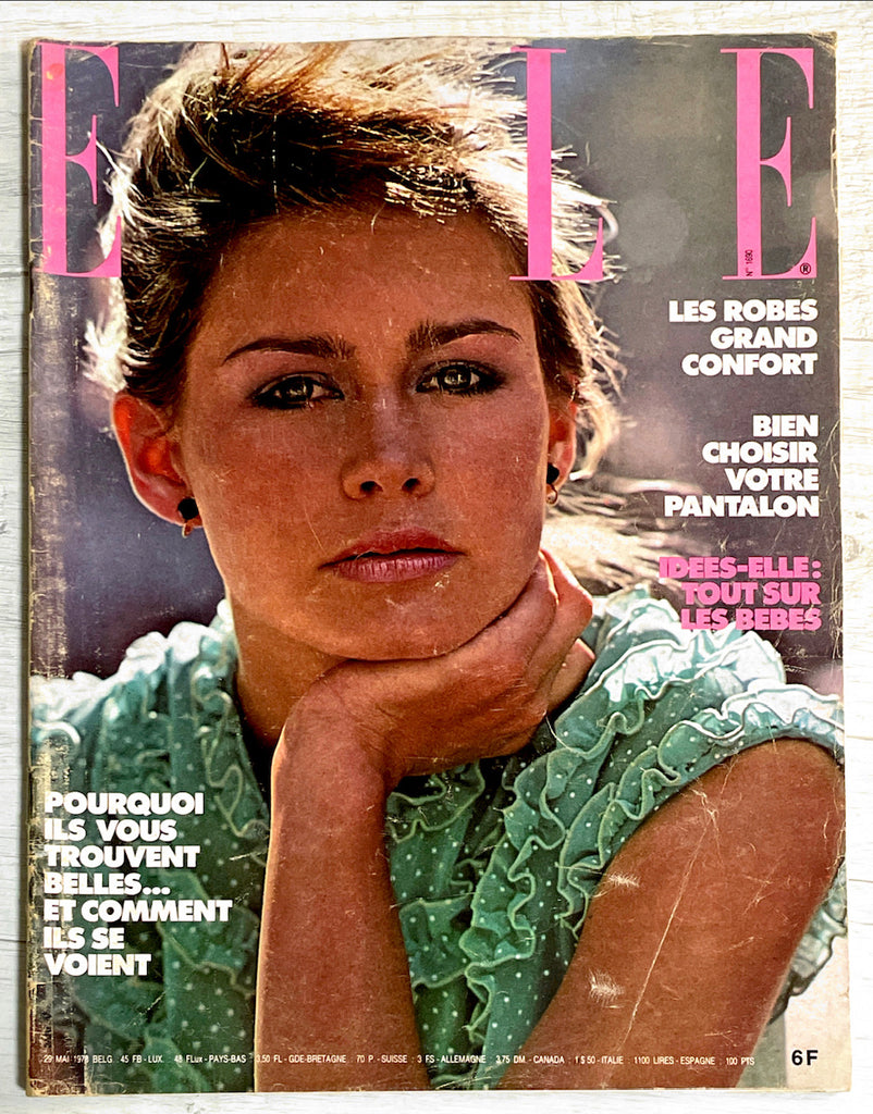 ELLE France Magazine May 1978 JULIE FOSTER by ARTHUR ELGORT #1690
