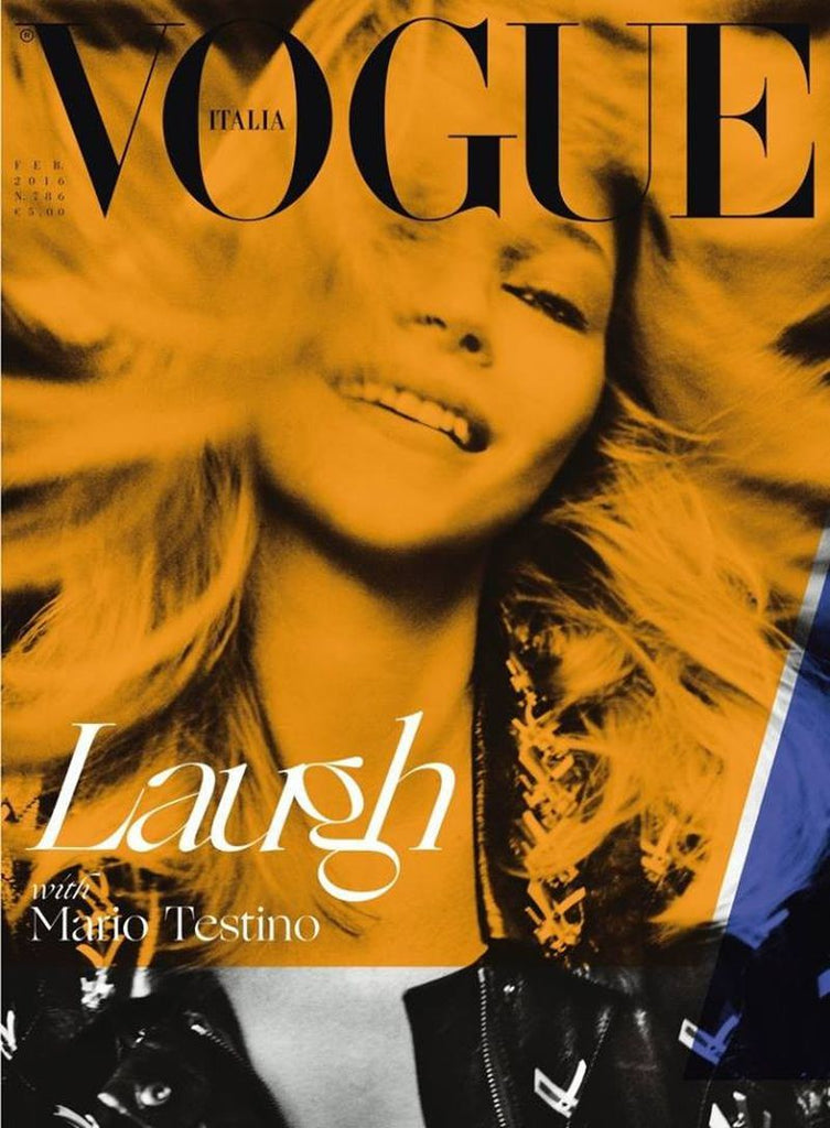 VOGUE Italia Magazine February 2016 KATE MOSS Jordan Barrett RUTH BELL