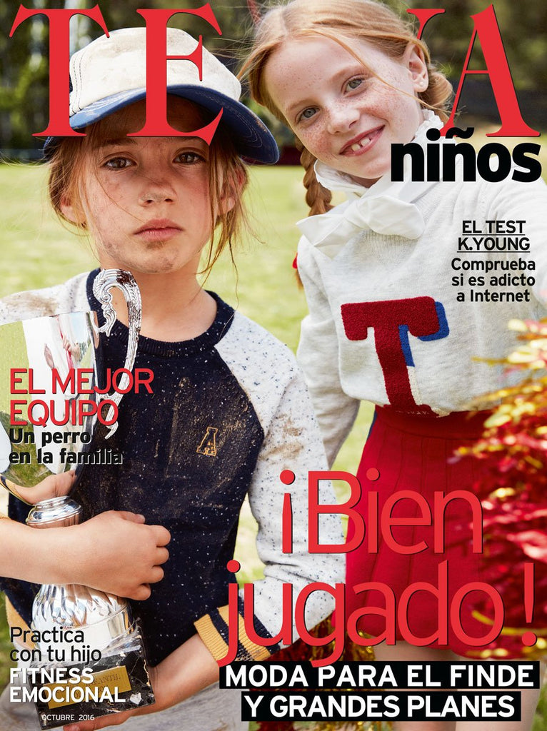 TELVA NINOS October 2016 Kids Children Bambini Enfant SPANISH Fashion