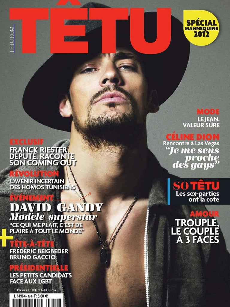 Tetu Magazine February 12 David Gandy Pictorial By Ram Shergill