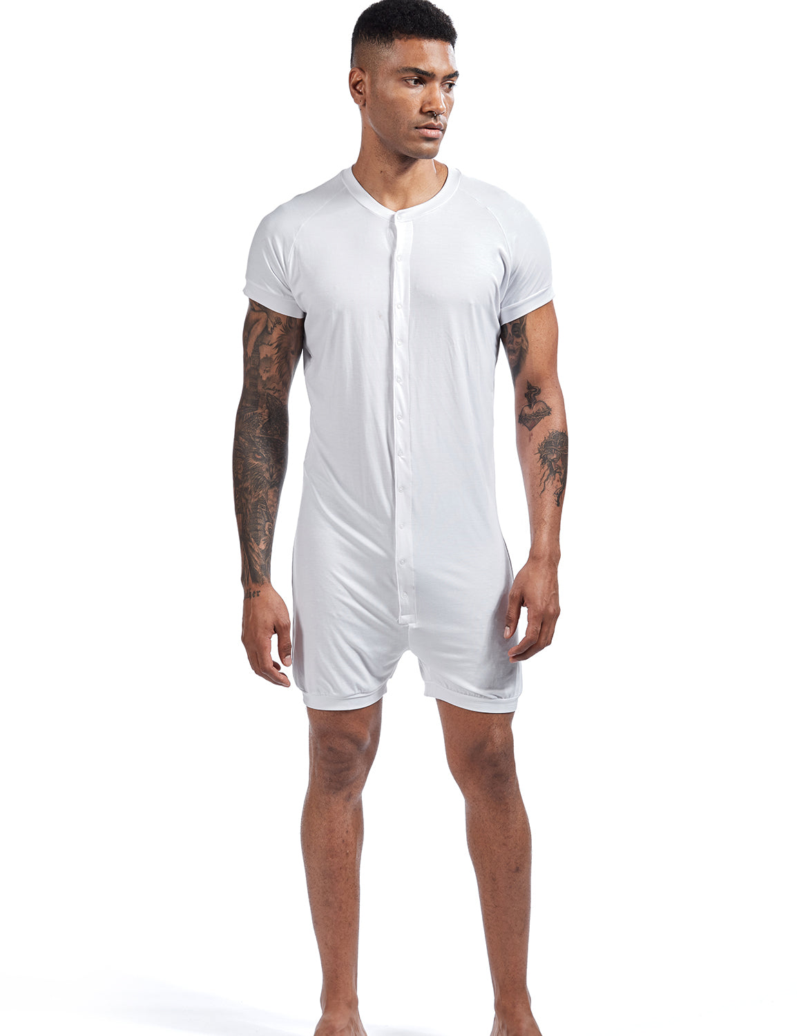 short sleeve union suit