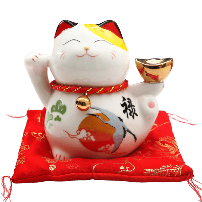 Porte Bonheur Japonais Petit Chat